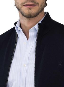 Cardigan Le Ganso bleu marine pour homme