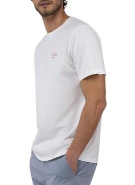 T-shirt El Ganso Hamacas blanc pour homme