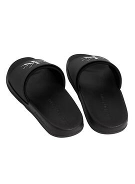 Sandales Calvin Klein Jeans Slide noir pour homme