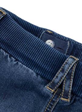 Pantalon denim Name It Ben bleu foncé pour garçon
