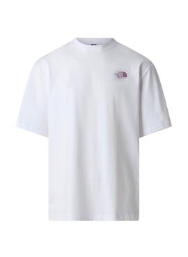 Camiseta The North Face Plant and Flora blanc pour homme.