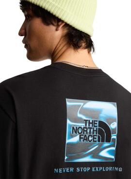 T-shirt The North Face LQD noir pour homme.