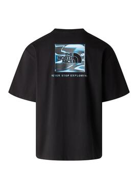 T-shirt The North Face LQD noir pour homme.