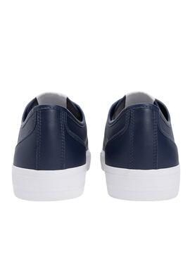 Chaussures Tommy Jeans en cuir Archive avec logo marin pour homme