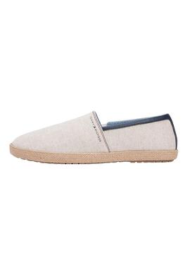 Espadrilles Tommy Hilfiger Chambray beige pour homme