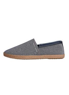 Espadrilles Tommy Hilfiger en chambray marine pour homme