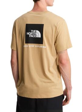 T-shirt The North Face Evo box beige pour homme