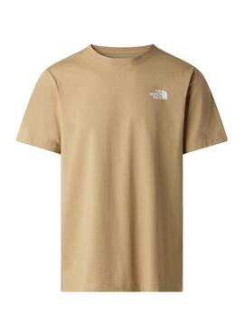 T-shirt The North Face Evo box beige pour homme