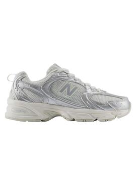 Chaussures New Balance Silver Metallic pour femmes