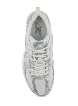 Chaussures New Balance Silver Metallic pour femmes