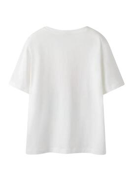 T-shirt Name It Fane blanc pour garçon