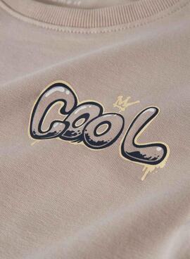 T-shirt Name It Digro chameau pour garçon