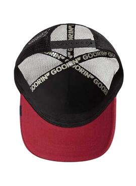 Casquette Goorin Bros Beware noire et rouge pour homme