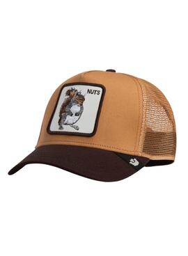 Casquette Goorin Bros Nuts marron et beige pour homme