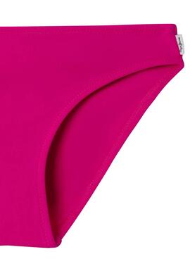 Bikini Pepe Jeans logo imprimé rose pour fille