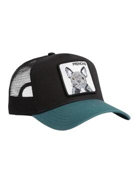 Casquette Goorin Bros Frenchie noire et bleue pour homme