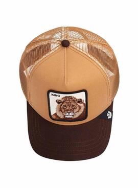 Casquette Goorin Bros King beige et marron pour homme
