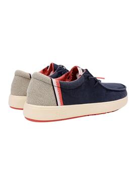 Chaussures de marche Pitas Cana bleu marine pour homme