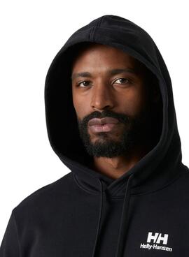 Sweat à capuche Helly Hansen Core noir pour homme