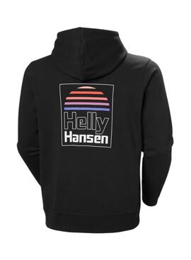 Sweat à capuche Helly Hansen Core noir pour homme