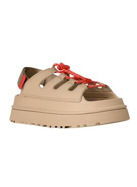 Sandales UGG GoldenGlow Toggle en couleur toast pour femmes