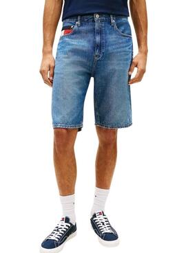 Bermuda Tommy Jeans Otis bleu pour homme