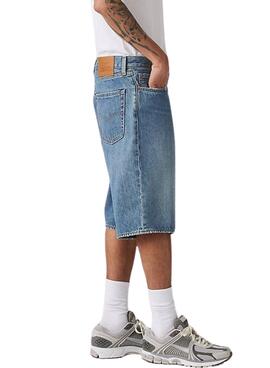 Bermuda en jean Levi's 478 Baggy bleu moyen pour homme