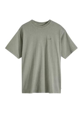 T-shirt Levi's Red Tab Vintage vert pour homme