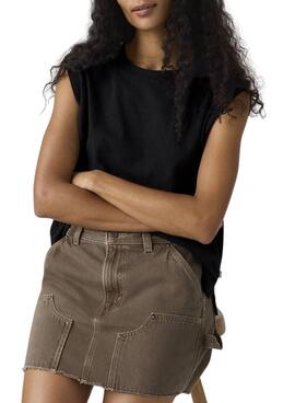 Débardeur Levis Boxy Tank noir pour femme