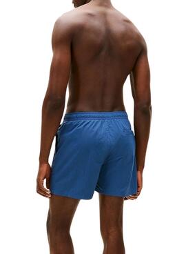 Maillot de bain Tommy Hilfiger avec logo bleu pour homme