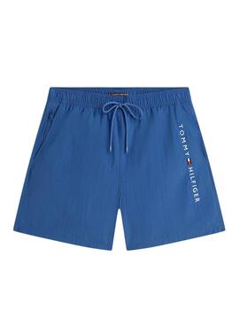 Maillot de bain Tommy Hilfiger avec logo bleu pour homme