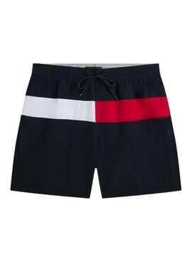 Maillot de bain Tommy Hilfiger Flag bleu pour homme
