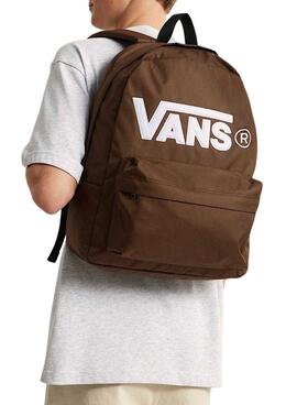 Sac à dos Vans Old Skool Drop V marron pour homme et femme