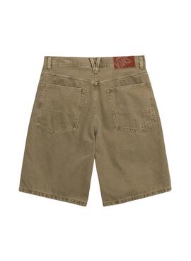 Short en jean Vans vert pour homme.