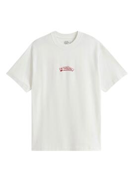 T-shirt Vans Buckled blanc pour homme