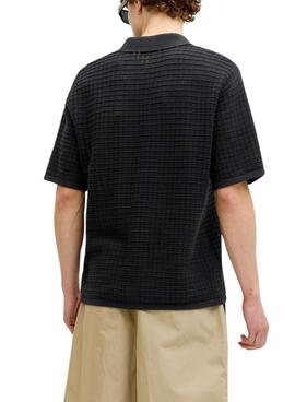 Polo Jack and Jones Nantucket noir pour homme