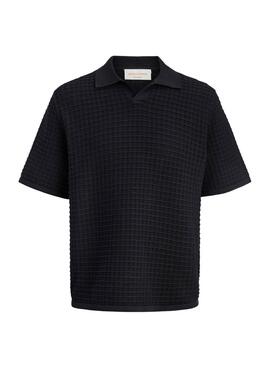 Polo Jack and Jones Nantucket noir pour homme