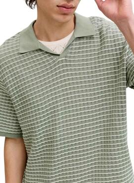 Polo Jack and Jones Nantucket vert pour homme