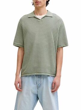 Polo Jack and Jones Nantucket vert pour homme