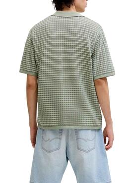 Polo Jack and Jones Nantucket vert pour homme