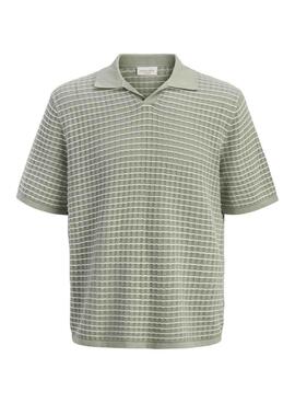 Polo Jack and Jones Nantucket vert pour homme