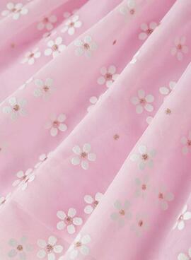 Jupe Name It Floral rose pour fille