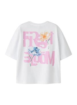 T-shirt Name It Darmilla blanc pour fille
