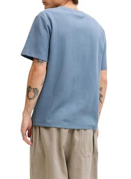 T-shirt Jack and Jones Austin bleue pour homme