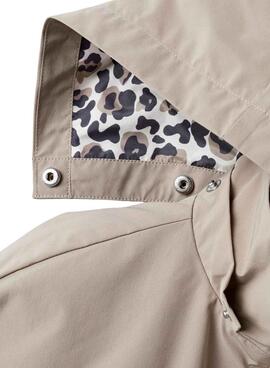 Veste Name It Mika camel pour fille.