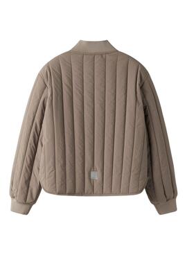 Veste Name It Melody marron pour fille