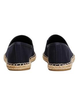 Espadrilles Tommy Hilfiger Flag Canvas marine pour femme