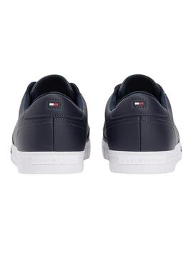 Chaussures Tommy Hilfiger Vulc Core en cuir marine pour homme