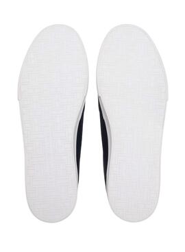 Chaussures Tommy Hilfiger Vulc Core en cuir marine pour homme