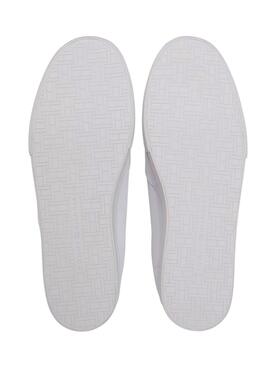 Chaussures Tommy Hilfiger Vulc Core en cuir blanc pour homme